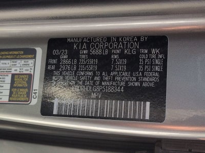 2023 Kia Sorento Hybrid EX