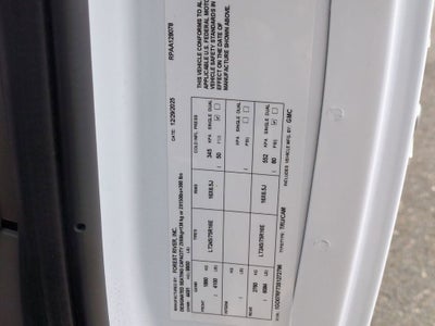 2025 GMC Savana Cutaway 3500 1WT