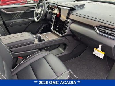 2026 GMC Acadia Denali