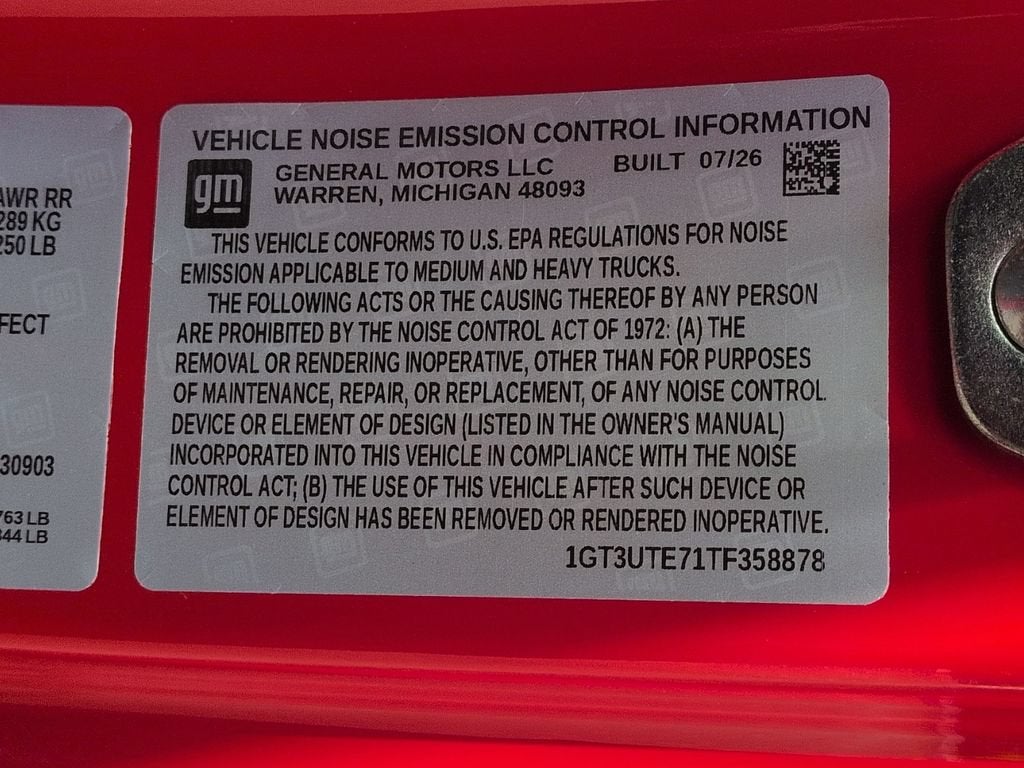 2026 GMC Sierra 3500 HD SLE
