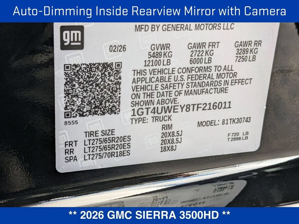 2026 GMC Sierra 3500 HD Denali