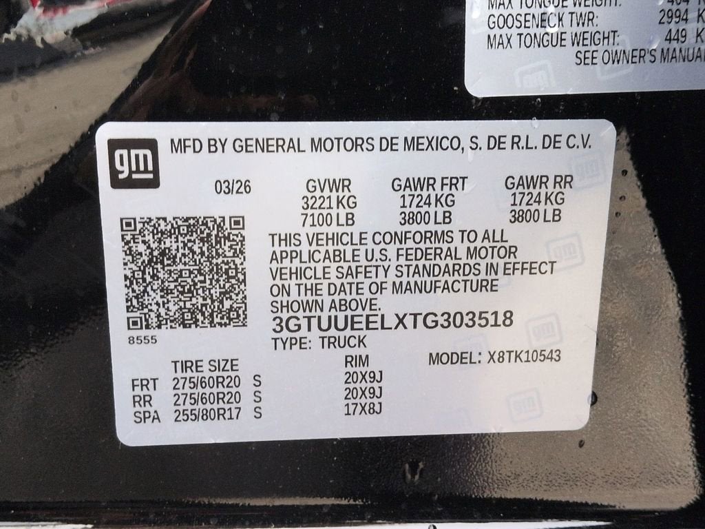 2026 GMC Sierra 1500 AT4