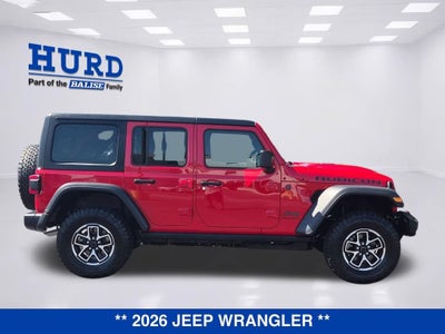 2026 Jeep Wrangler 4-Door Rubicon 4x4