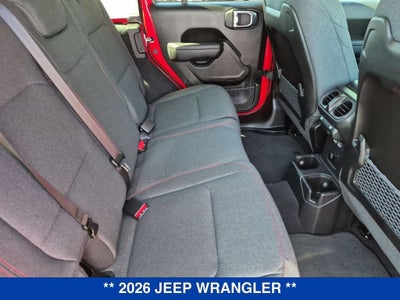 2026 Jeep Wrangler 4-Door Rubicon 4x4