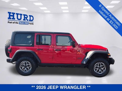 2026 Jeep Wrangler 4-Door Rubicon 4x4