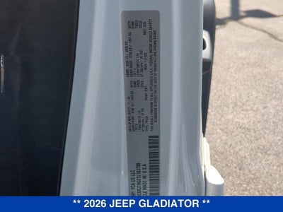 2026 Jeep Gladiator Rubicon