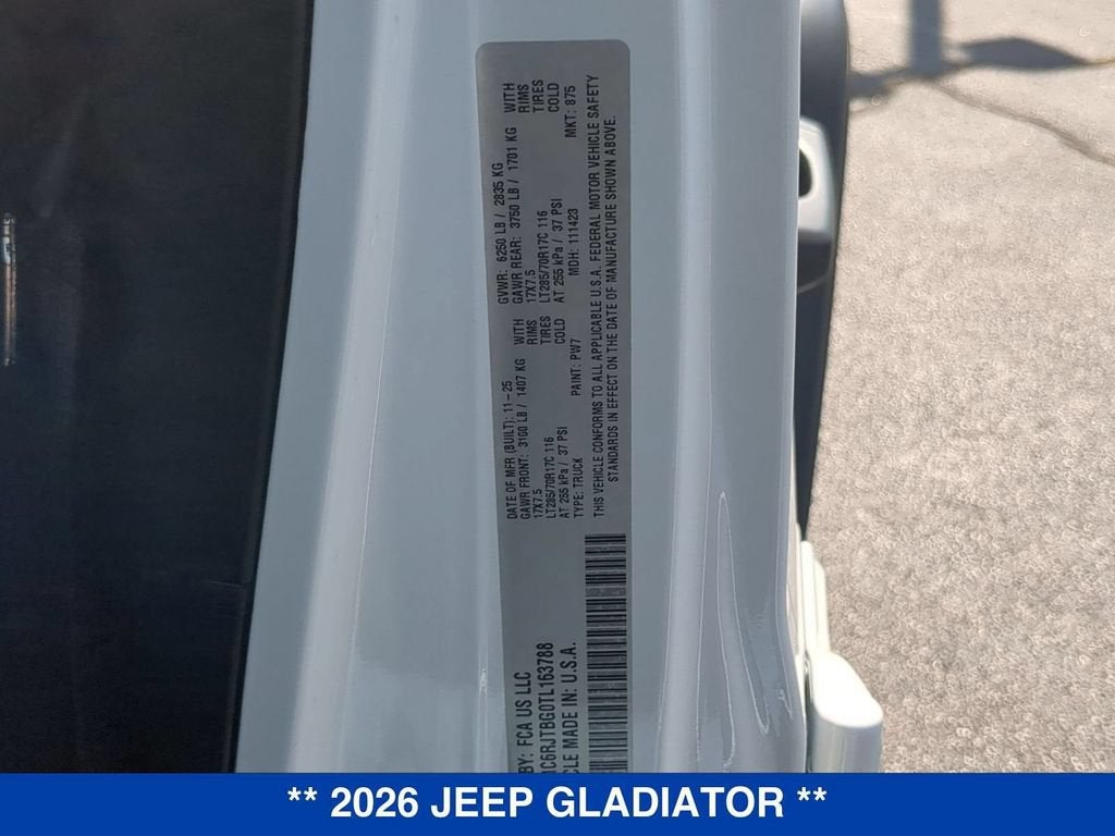 2026 Jeep Gladiator Rubicon