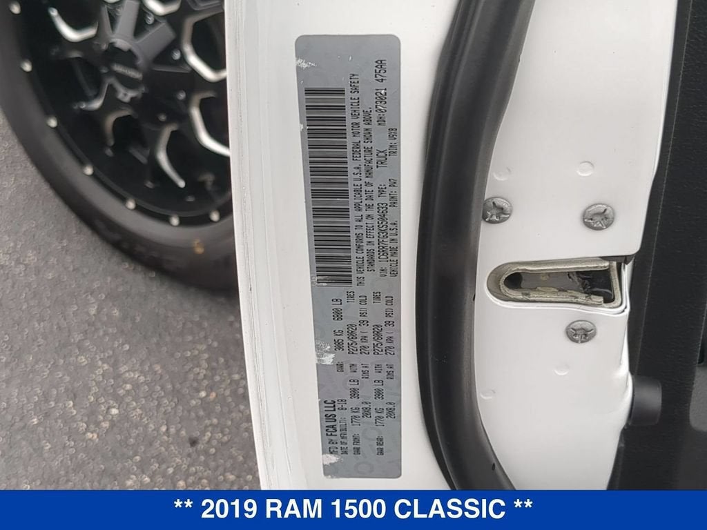 2019 RAM 1500 Classic Express Quad Cab 4x4 6'4" Box