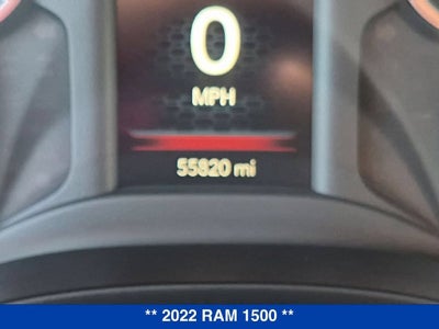 2022 RAM 1500 Big Horn Quad Cab 4x4 6'4" Box