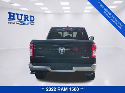 2022 RAM 1500 Big Horn Quad Cab 4x4 6'4" Box