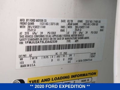 2020 Ford Expedition Limited