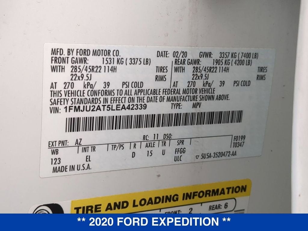 2020 Ford Expedition Limited