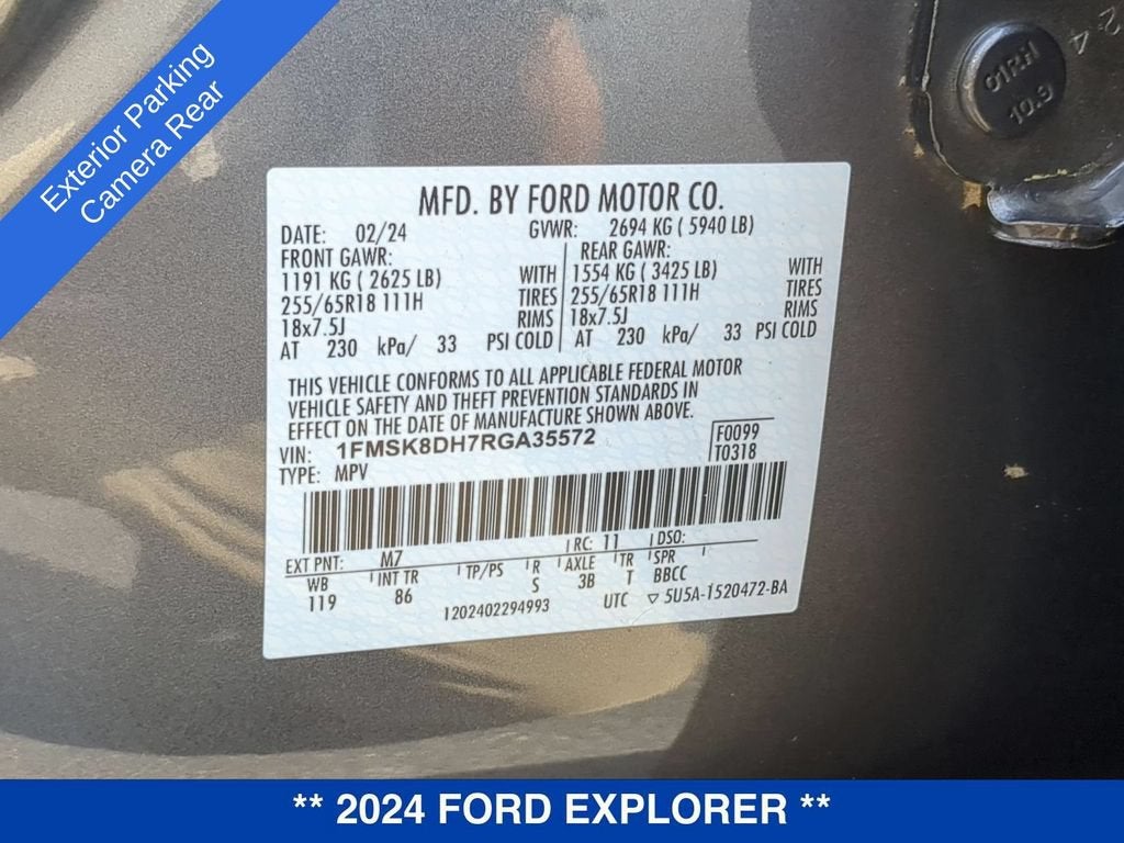 2024 Ford Explorer XLT