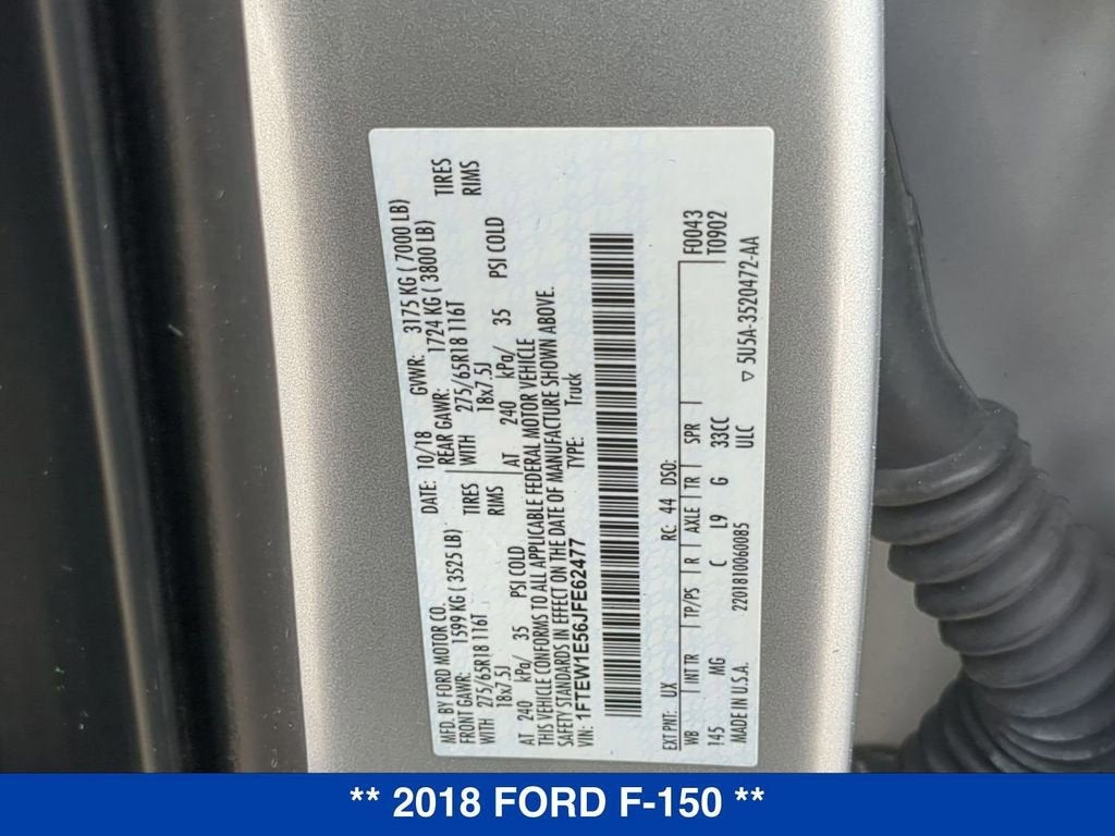 2018 Ford F-150 XLT