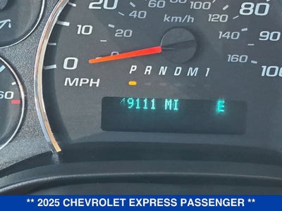 2025 Chevrolet Express Passenger 1LT