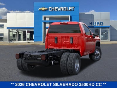 2026 Chevrolet Silverado 3500 HD Chassis Cab Work Truck