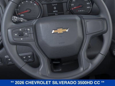 2026 Chevrolet Silverado 3500 HD Chassis Cab Work Truck