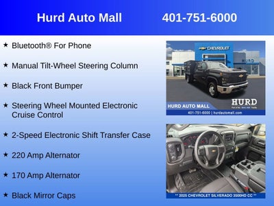 2025 Chevrolet Silverado 3500 HD Chassis Cab Work Truck