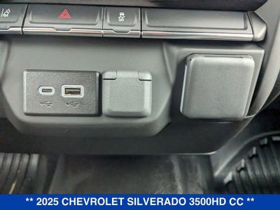 2025 Chevrolet Silverado 3500 HD Chassis Cab Work Truck
