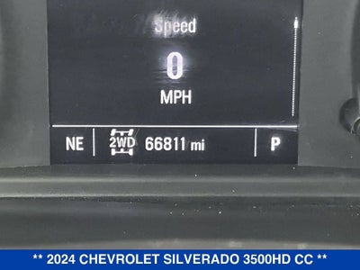 2024 Chevrolet Silverado 3500 HD Chassis Cab Work Truck