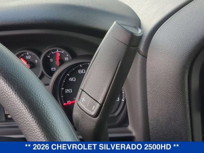 2026 Chevrolet Silverado 2500 HD Custom