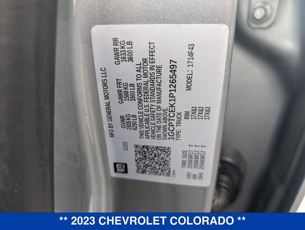 2023 Chevrolet Colorado 4WD LT