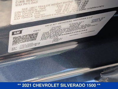 2021 Chevrolet Silverado 1500 Custom Trail Boss