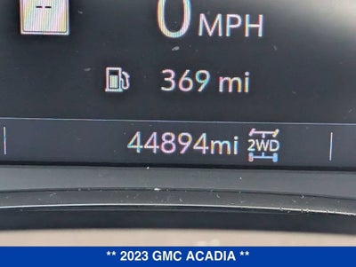 2023 GMC Acadia SLE