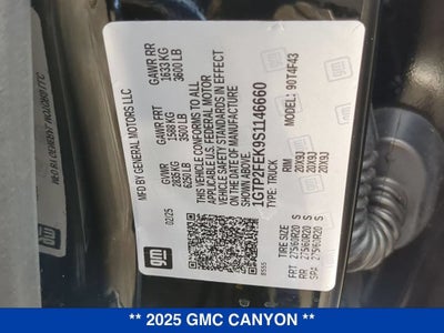 2025 GMC Canyon Denali