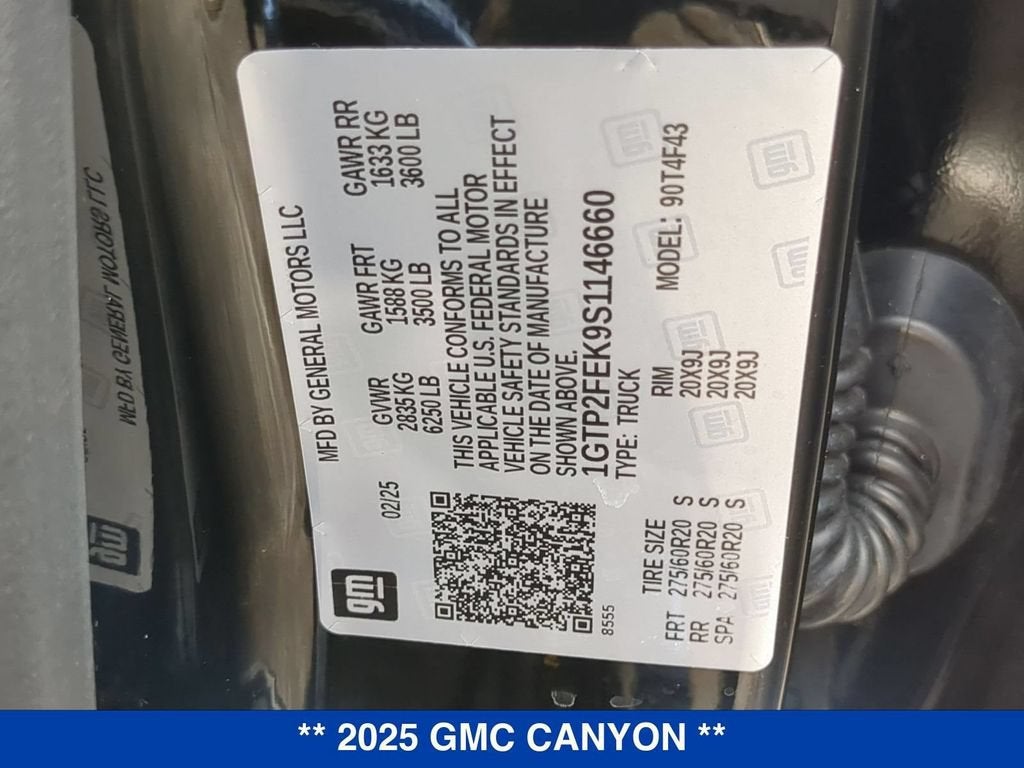 2025 GMC Canyon Denali