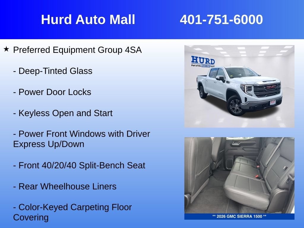2026 GMC Sierra 1500 SLT