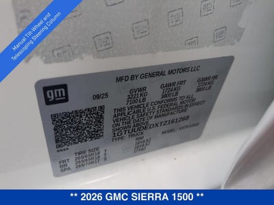 2026 GMC Sierra 1500 SLT