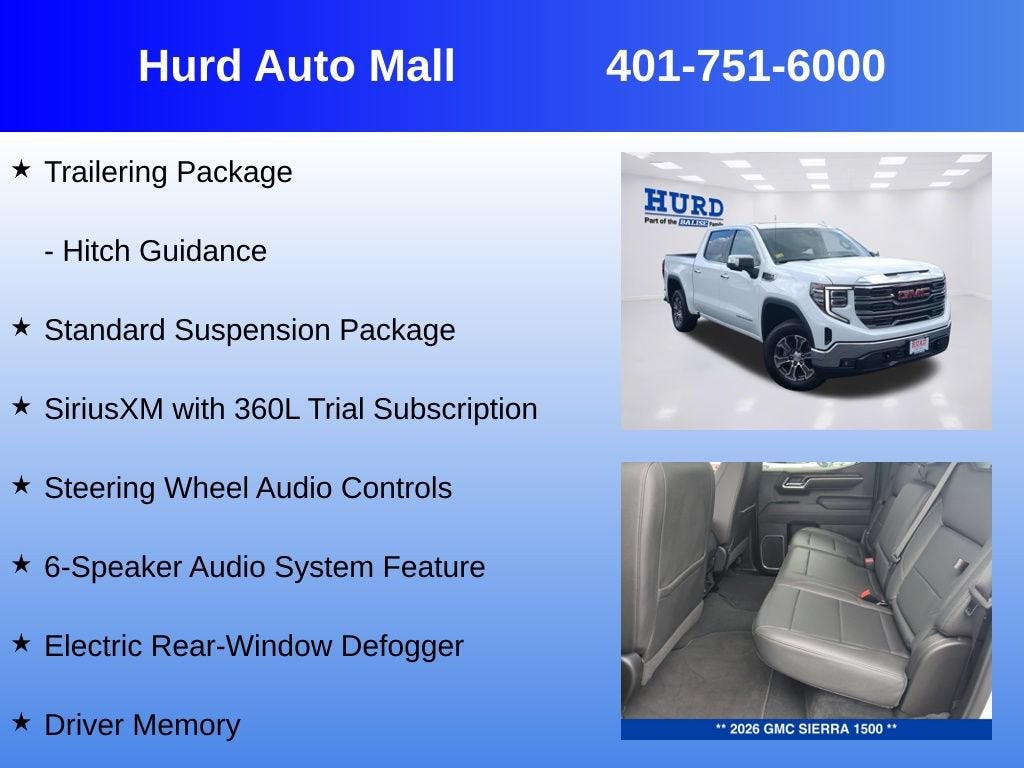 2026 GMC Sierra 1500 SLT