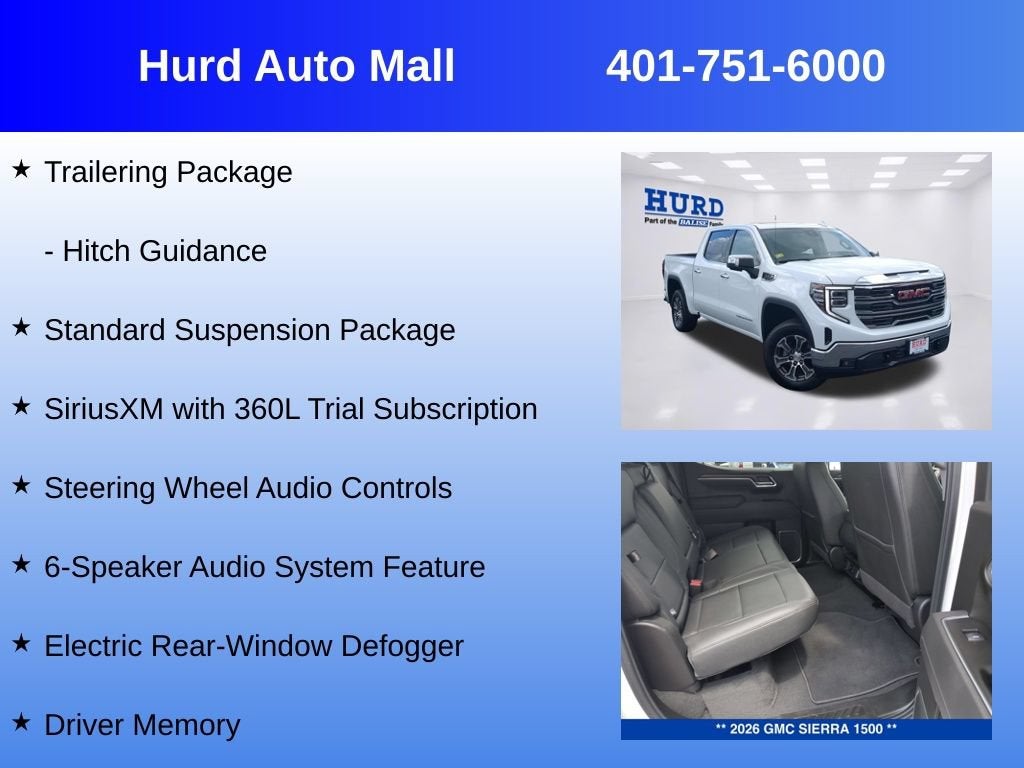 2026 GMC Sierra 1500 SLT