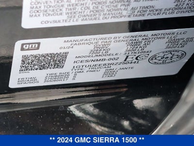 2024 GMC Sierra 1500 AT4
