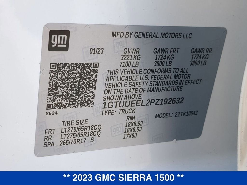 2023 GMC Sierra 1500 AT4