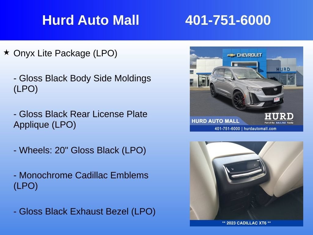 2023 Cadillac XT6 Sport