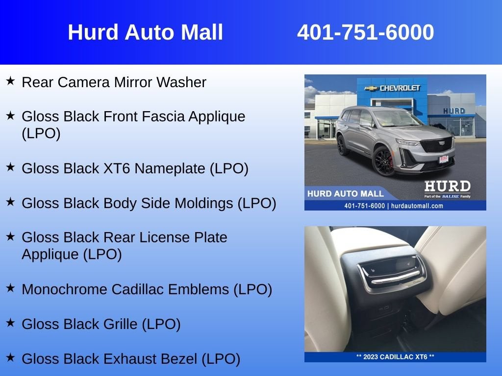 2023 Cadillac XT6 Sport