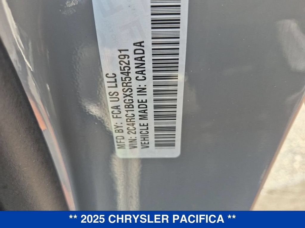 2025 Chrysler Pacifica Select