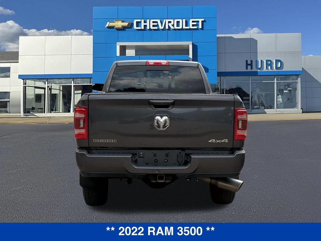 2022 RAM 3500 Big Horn Crew Cab 4x4 8' Box