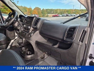2024 RAM ProMaster 2500 Cargo Van Tradesman High Roof 136" WB w/Pass Seat