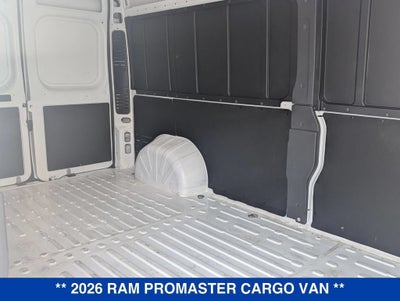 2026 RAM ProMaster Cargo Van Tradesman