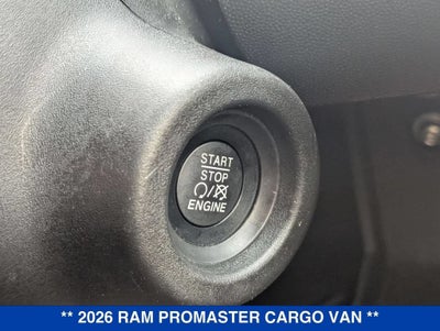 2026 RAM ProMaster Cargo Van Tradesman