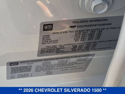 2026 Chevrolet Silverado 1500 LT