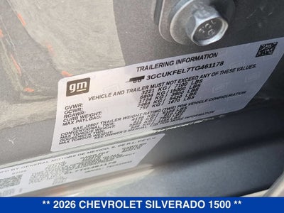 2026 Chevrolet Silverado 1500 LT Trail Boss