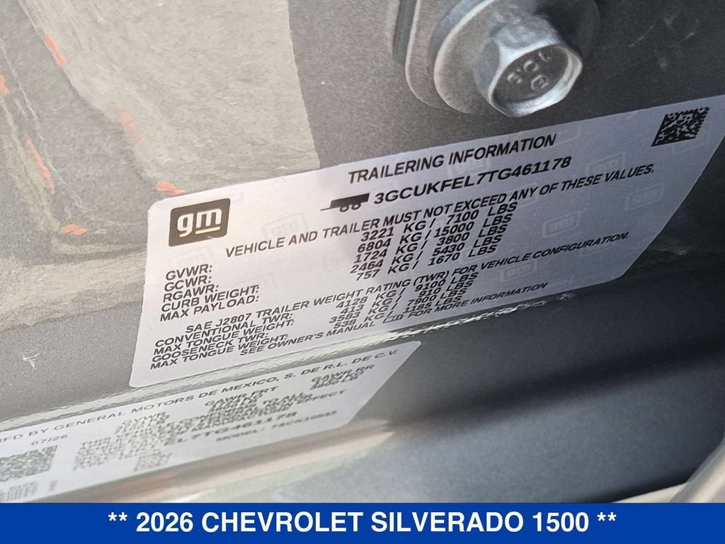 2026 Chevrolet Silverado 1500 LT Trail Boss