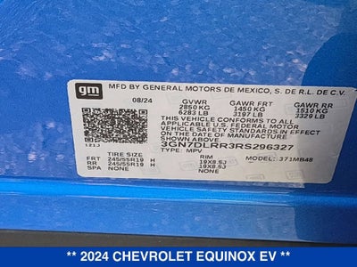 2024 Chevrolet Equinox EV 2LT