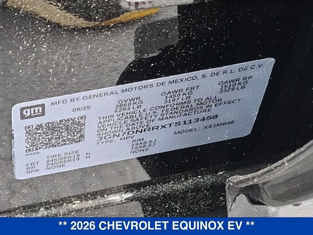 2026 Chevrolet Equinox EV LT