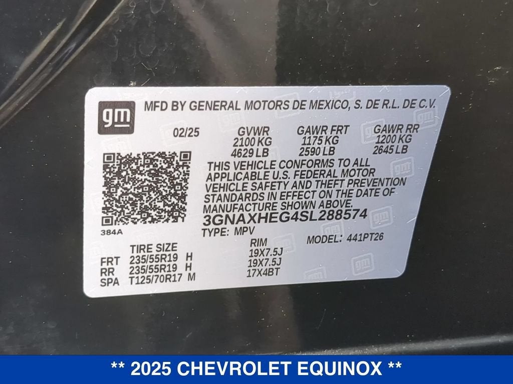 2025 Chevrolet Equinox LT