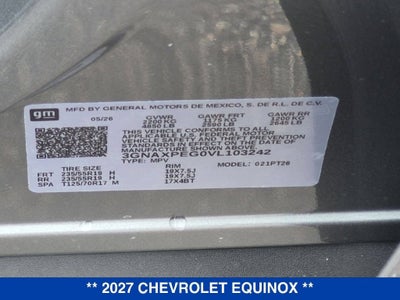 2027 Chevrolet Equinox LT